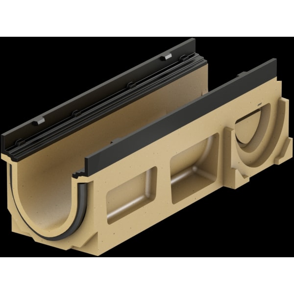 ACO SD100 Rinne Typ 10.1 mit seitlichen Vorformungen 500 mm Guss-thumbnail