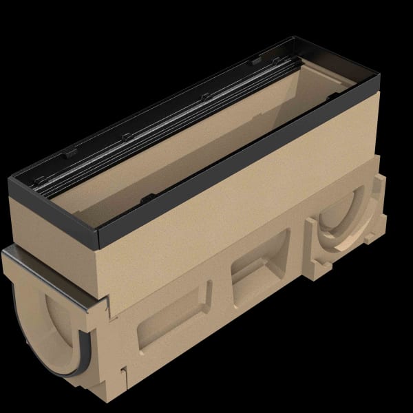 ACO SD100 Einlaufkasten für SAE 20.1 Guss mit seitlicher Vorformung-thumbnail