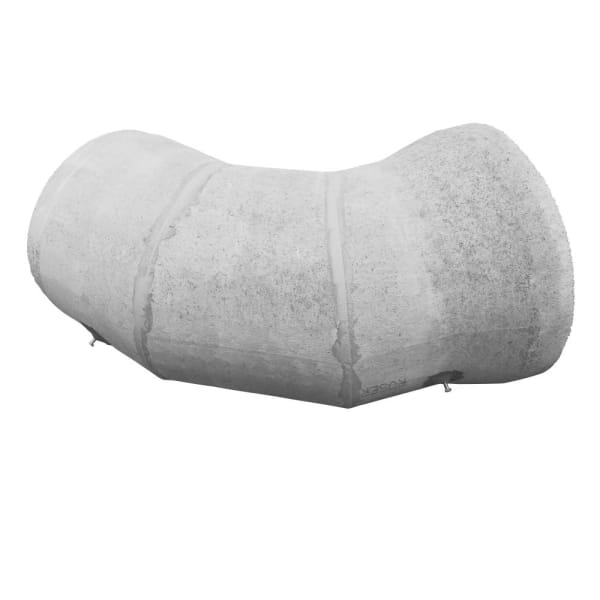 CENTUB-Röser Segmentkrümm. DN700 L2500mm, 3 Segmente, bew. GLM-SP, m. integr. Di-thumbnail