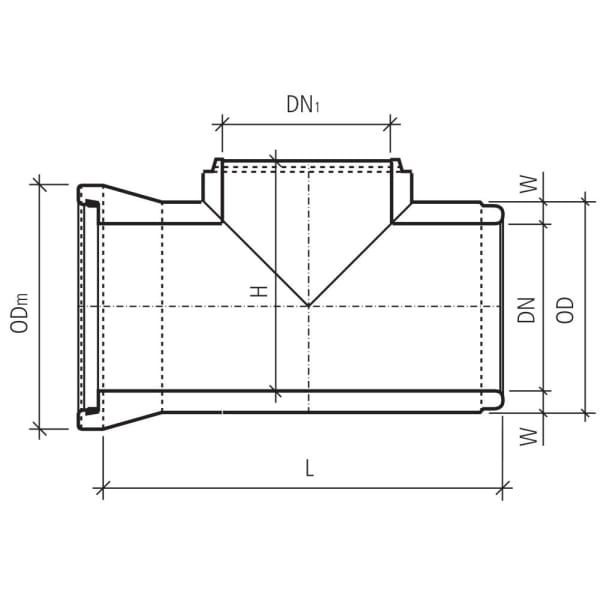 CENTUB Durchlaufschachtunterteil 3 Segmente Ø 1200 H 1540 W 140 mm-thumbnail