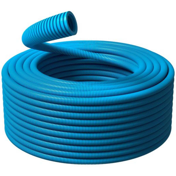Installationsrohr KRFWG PM SuperBlu M32 1000N blau gerillt flammwidrig 50 m-thumbnail
