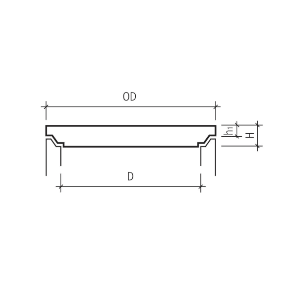 Beton Deckel befahrbar 5 to 60 cm -thumbnail