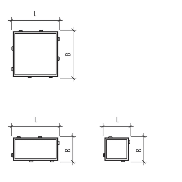 CLASSIC Pflasterstein grau-schwarz schattiert L 20 cm B 10 cm H 6 cm-thumbnail