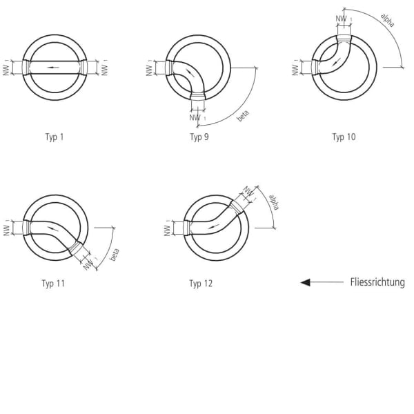 CRENO Normschacht ohne Seitenanschluss Typ 10 D 80 H 50 NW 125 W 12 cm-thumbnail