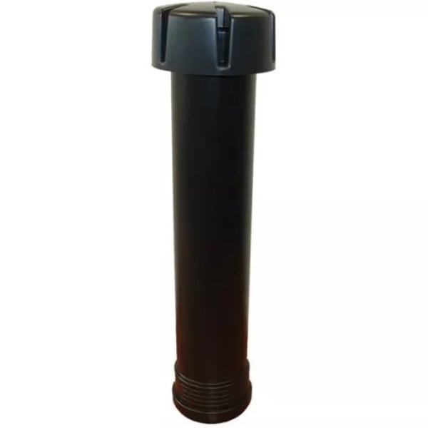 friwa-rec GRAF Sicker-Bloc Entlüftungsabschluss HDPE schwarz Ø 100 -thumbnail