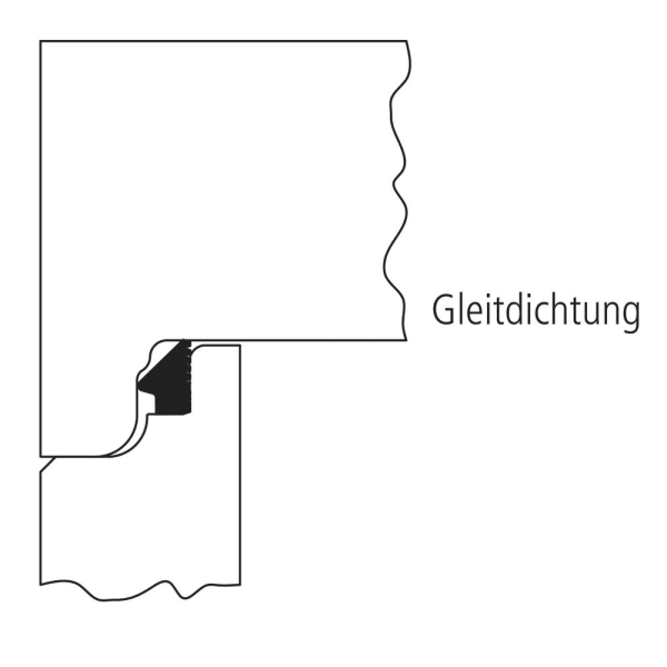 friwa-tub Keilgleitdichtung Typ TOK-Ring NBR Ø 1000  -thumbnail