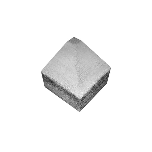 Inseleckstein weiss glatt L 23 cm B 23 cm H variabel 12 - 18 cm -thumbnail