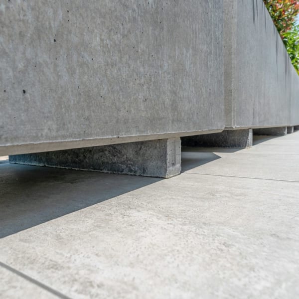 RESIDENZA Sockel Pflanzen- und Brunnentrog gestrahlt L 34 cm B 8 cm H 6 cm -thumbnail