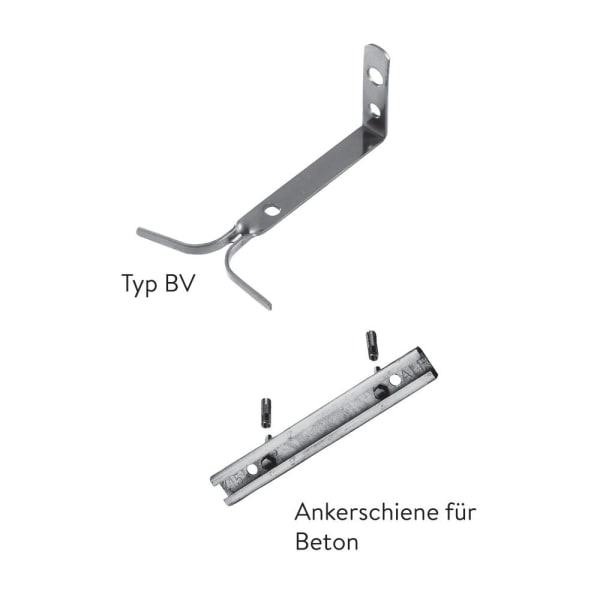 Vormauerungsanker BV11M an Mauerwerk L=11 cm für Schalenabstand 3-8 cm  -thumbnail