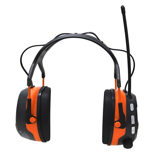 BOXER Kapselgehörschutz DAB+ / Bluetooth 24dB grau/orange-thumbnail