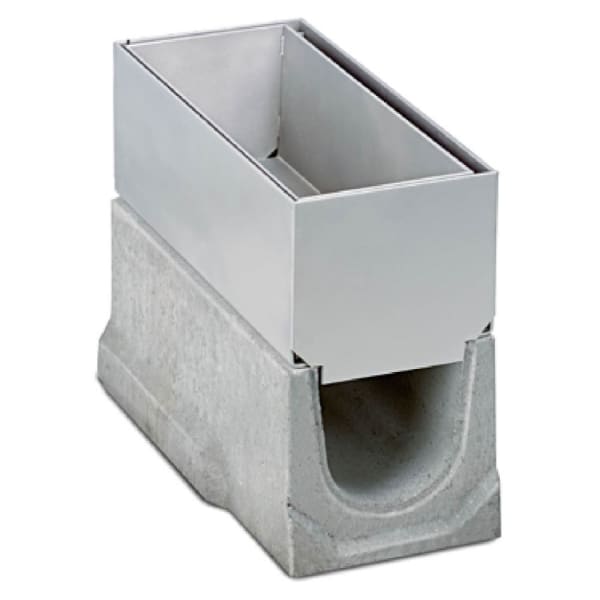 BIRCO PLUS Spülkastenaufsatz NW 150 Typ 4 Schlitzw. 18 mm verz. asym. A-E -thumbnail