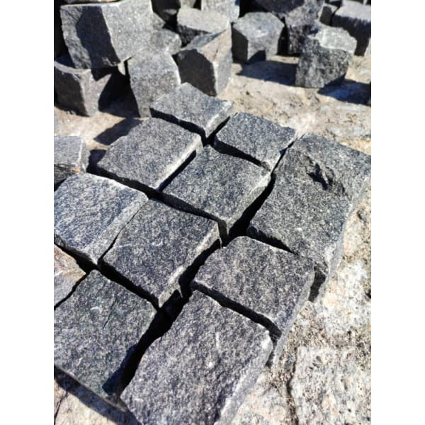 Pflastersteine Portugal 8/11 dunkel gespalten Big-Bag-thumbnail