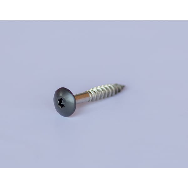 Fassadenschrauben 2633 dunkelgrau Edelstahl rostfrei 5,5 x 35 mm-thumbnail