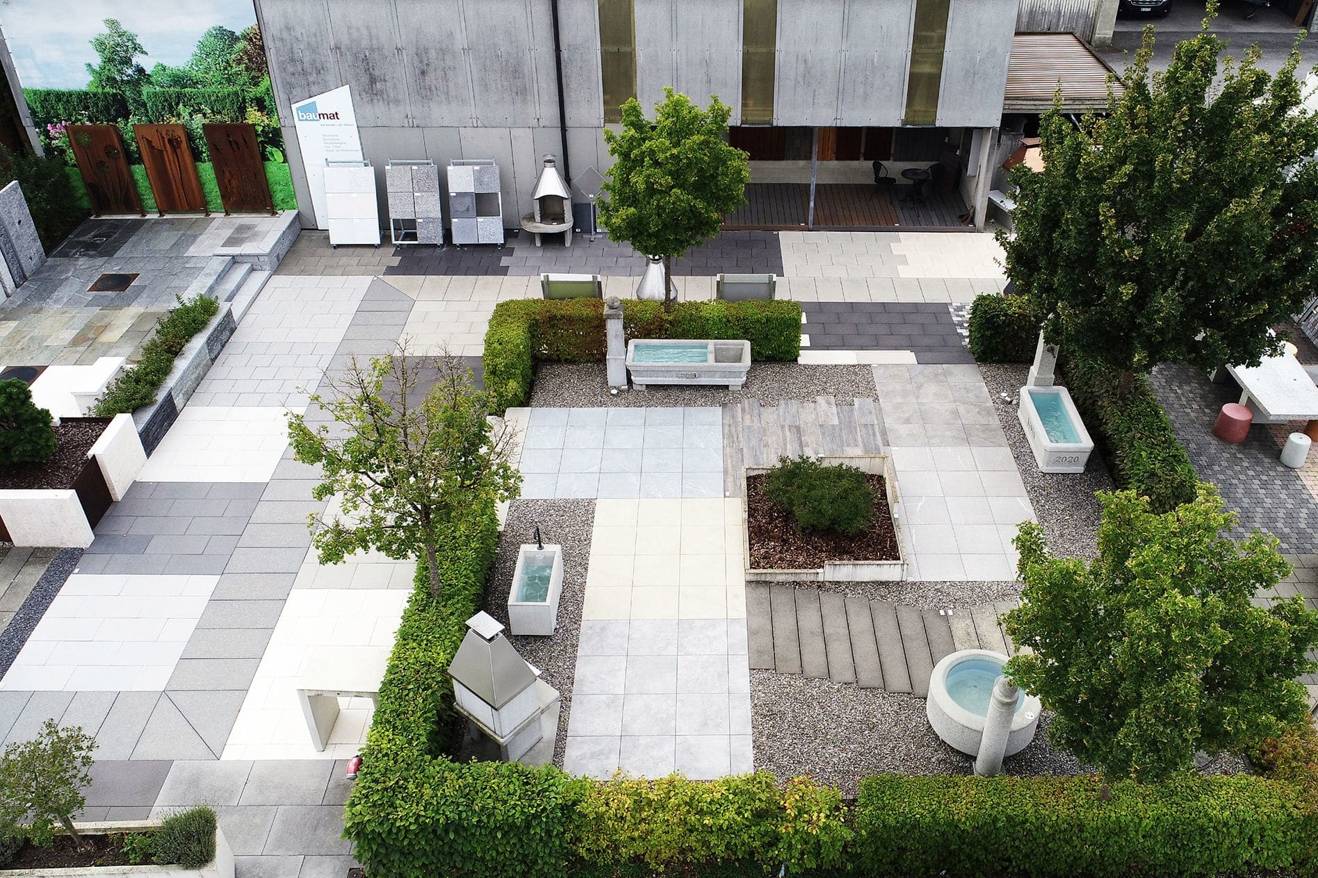 Gartenbauausstellung in Wichtrach. Täglich frei zugänglich.