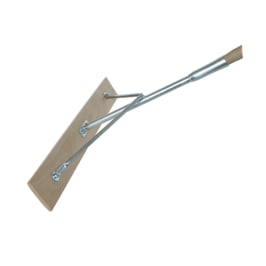 Teerkrücke, Holzblatt Gr. 750x100x12, Stiellänge cm: 170