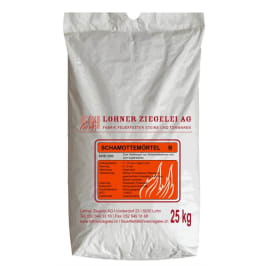 Schamottemörtel B entspricht MB 25 kg
