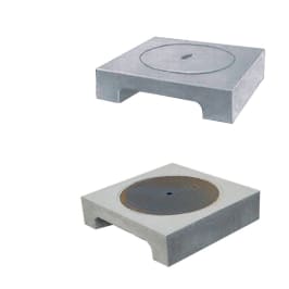 Schachtrahmen mit Einlauf Kanton Waadt