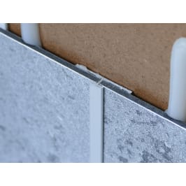 Alu H-Verbindungssprofil zu Neocom-Design+ silber eloxiert 3 mm Länge 3.0 m