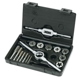 ALPEN Gewindeschneidsatz HSS DIN352 16tlg. M3-M12