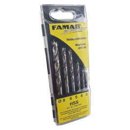 FAMAG Holzspiralbohrersatz HSS 5tlg. / 3-8 mm