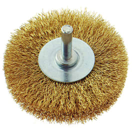 Schaftrundbürste 300 M Messingdraht