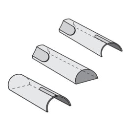 Hohlkappe Ender 200/360 mm Natura Anthracite 6505