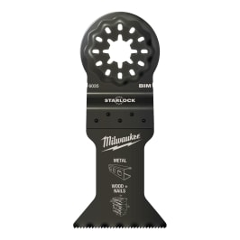 Milwaukee Multitool Starlock Bi-Metall Tauchsägeblatt Multimaterial 43 x 47 mm