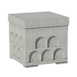 Kabelschacht Einzelteile