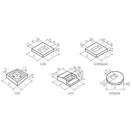 Schachtrahmen Typ LU
