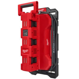 Milwaukee M18 PACKOUT™ 6-fach Schnellladegerät M18MPC6