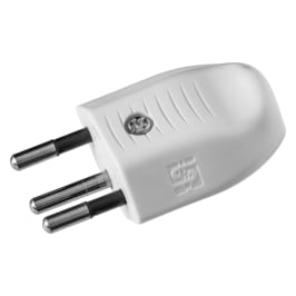 STEFFEN Stecker T12 weiss