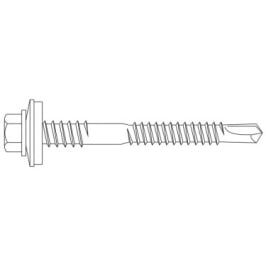 Sandwich-Bohrschraube 6.5/7 x 100 Inox für Holz E-X BR RS HT 19
