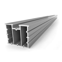 Terra Level TLAP48B Alu-Profil blank 48 x 2400 mm