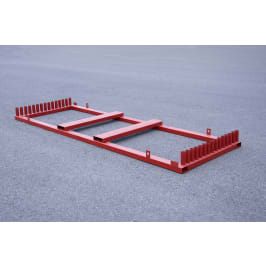 Baumat Mobilzaun Transportgestell 350 x 120 cm