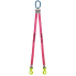 SpanSet 2-Strang Baugehänge BX 2-050 Länge 5 m pink
