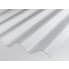 QUALEX Polycarbonat Wellplatte glasklar Profil 177/51 L 2 m B 920 mm