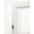 Herholz Swiss-Türzarge Decora Brillant-Weiss SR-Kante 90 x 201 x 12 cm R