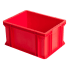 WEZ Stapelbehälter ohne Deckel 400x300x212 mm rot