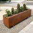 FERRO CONCRETE Pflanzentrog L 60 cm B 60 cm H 60 cm W 5 cm