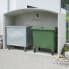 LUBOX Containerbox grau glatt L 295 cm B 100 cm H 215 cm W 8-10 cm 
