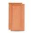 Flachschiebe Ziegel FS03 naturrot (ZR)