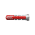 Fischer DUOPOWER Universaldübel Nylon grau/rot 14 x 70 mm