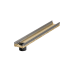 ACO Multiline V100S Flachrinne 1000 mm 6 cm mit Stutzen Sthal verzinkt