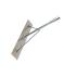 Teerkrücken, Blatt: flach Gr. 750x100x2.5 mm, ohne Stiel