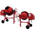 Rad zu Betonmischer zu Betonmischer Super Pro 160