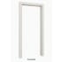 Herholz Türzarge Decora Esche weiss str. SR 80x201x16 cm R