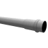 Symalit Riefenrohre HDPE K55 63x3.6 mm mit Muffe und Dichtung 10 m
