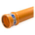 Rehau HPP SN16 Rohr mit Steckmuffe Ø 200 6 m (orange)