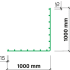 ruwa forwa 2000 Matte GA 420 B500A 5 x 5 m