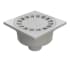 BGS PVC Bodenablauf quadratisch 100 x 100 mm Auslauf vertikal